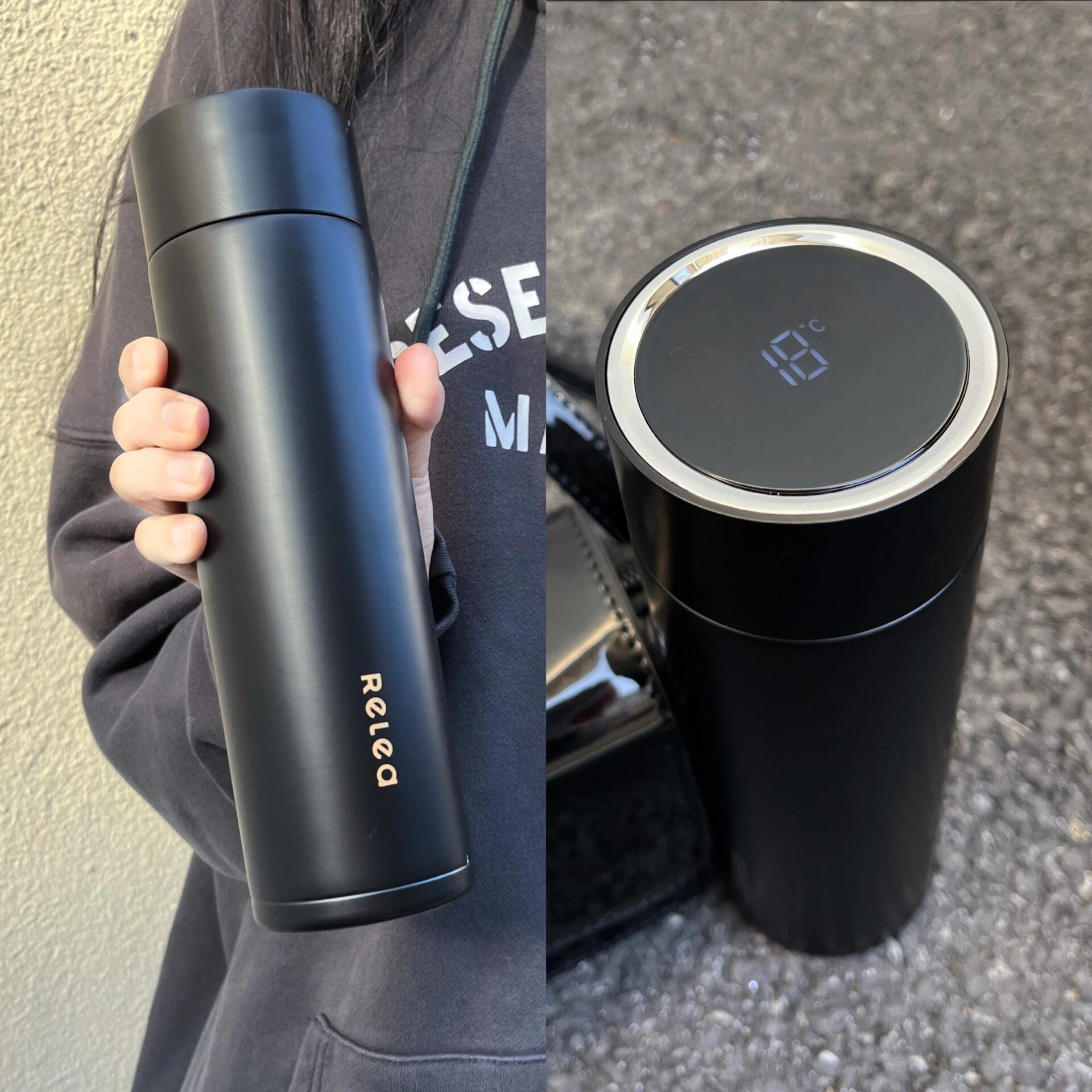 我终于拥有智能杯杯！再也不怕保温杯烫嘴啦