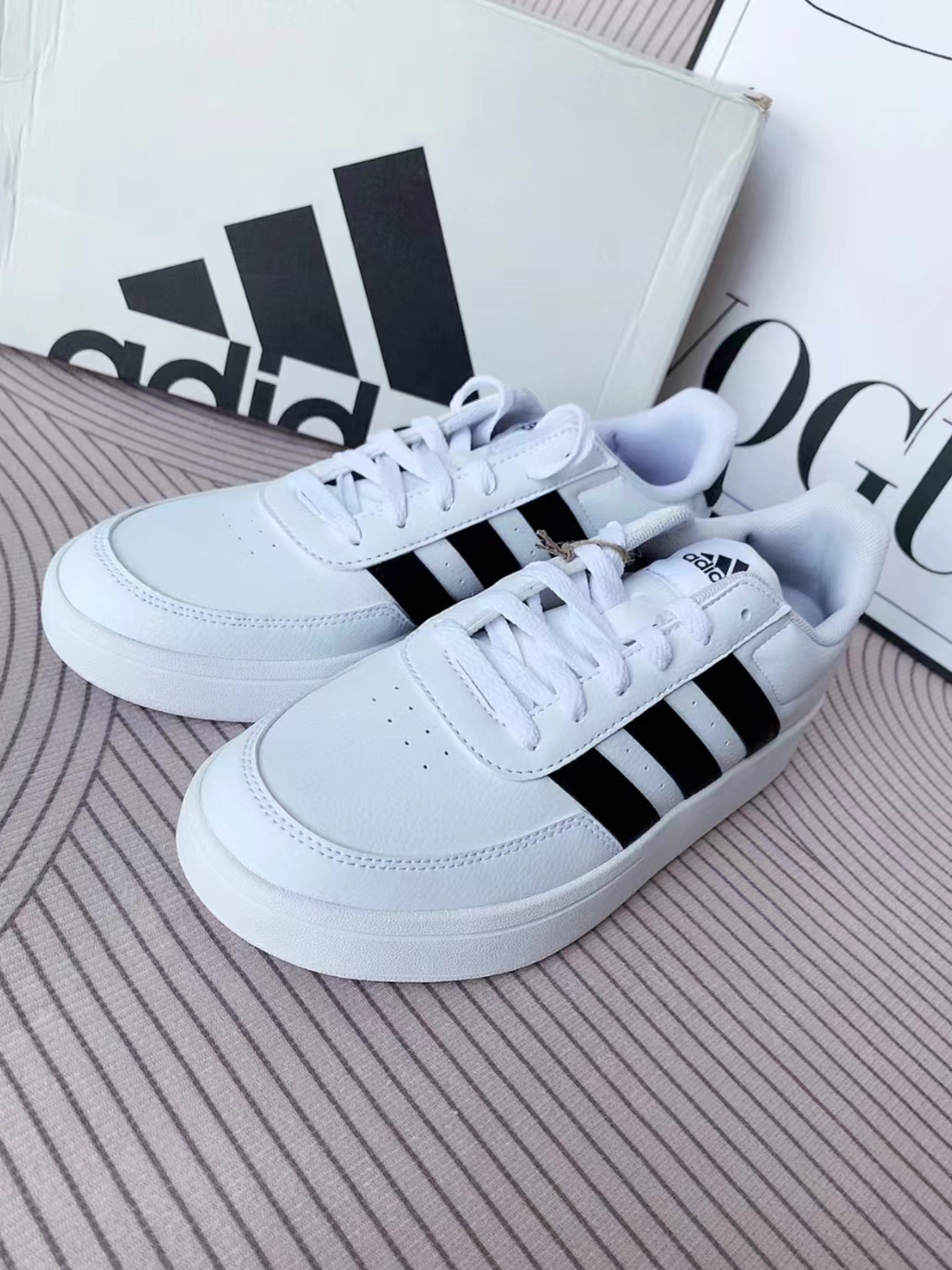 阳光系配色休闲鞋实拍！