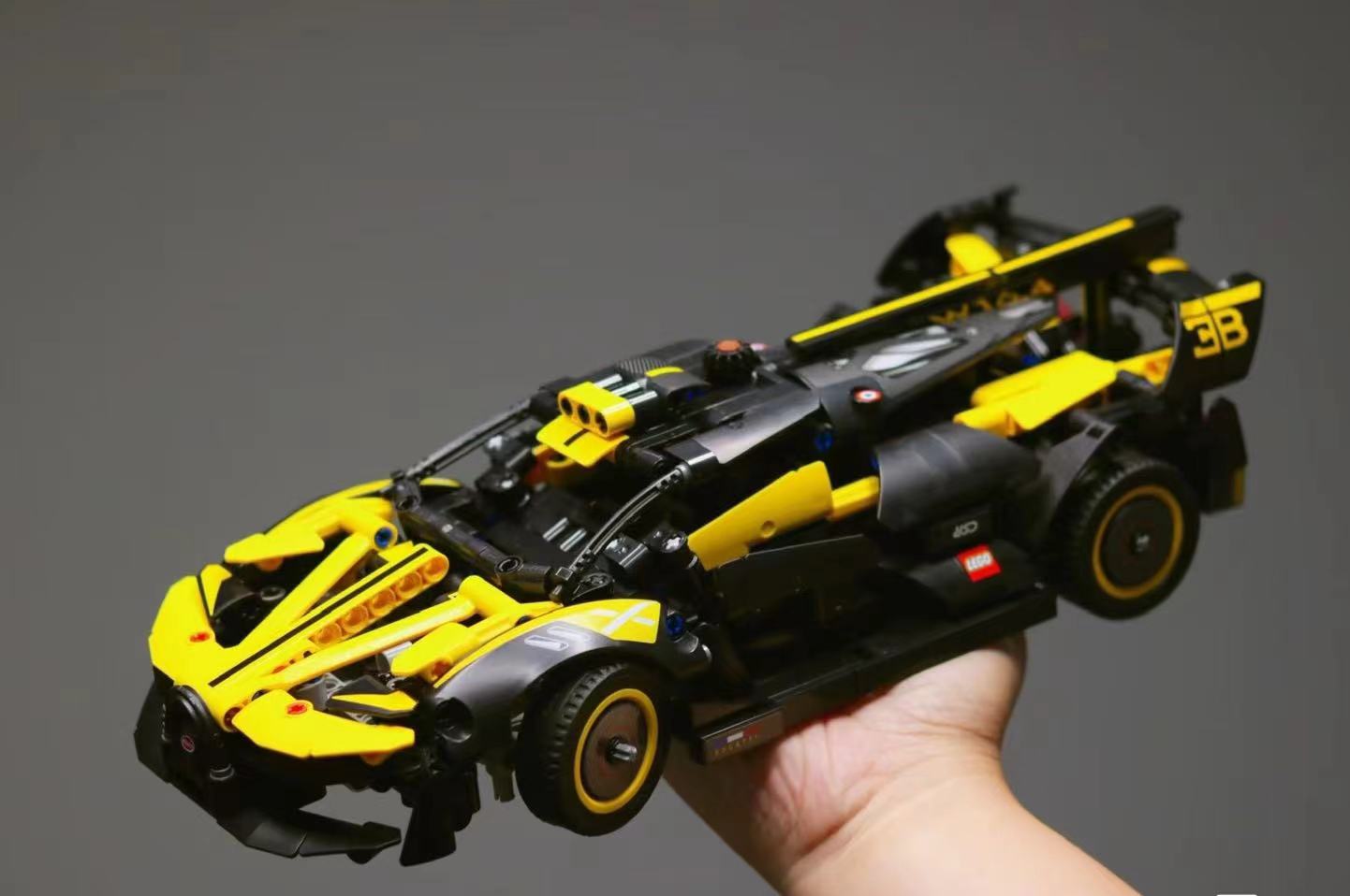 乐高LEGO 布加迪Bolide赛车，给小朋友买的儿童节玩具