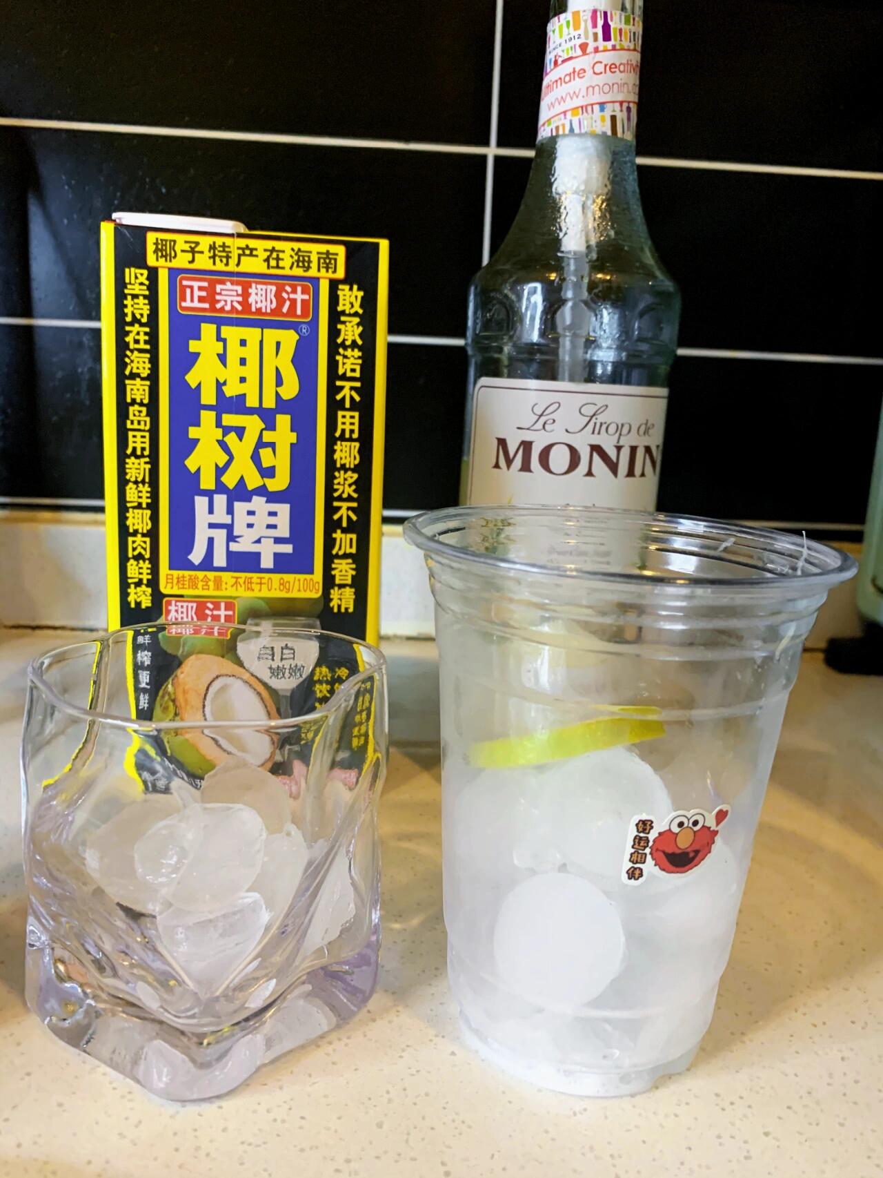 自制海底柠椰🥥，清爽一整个夏天