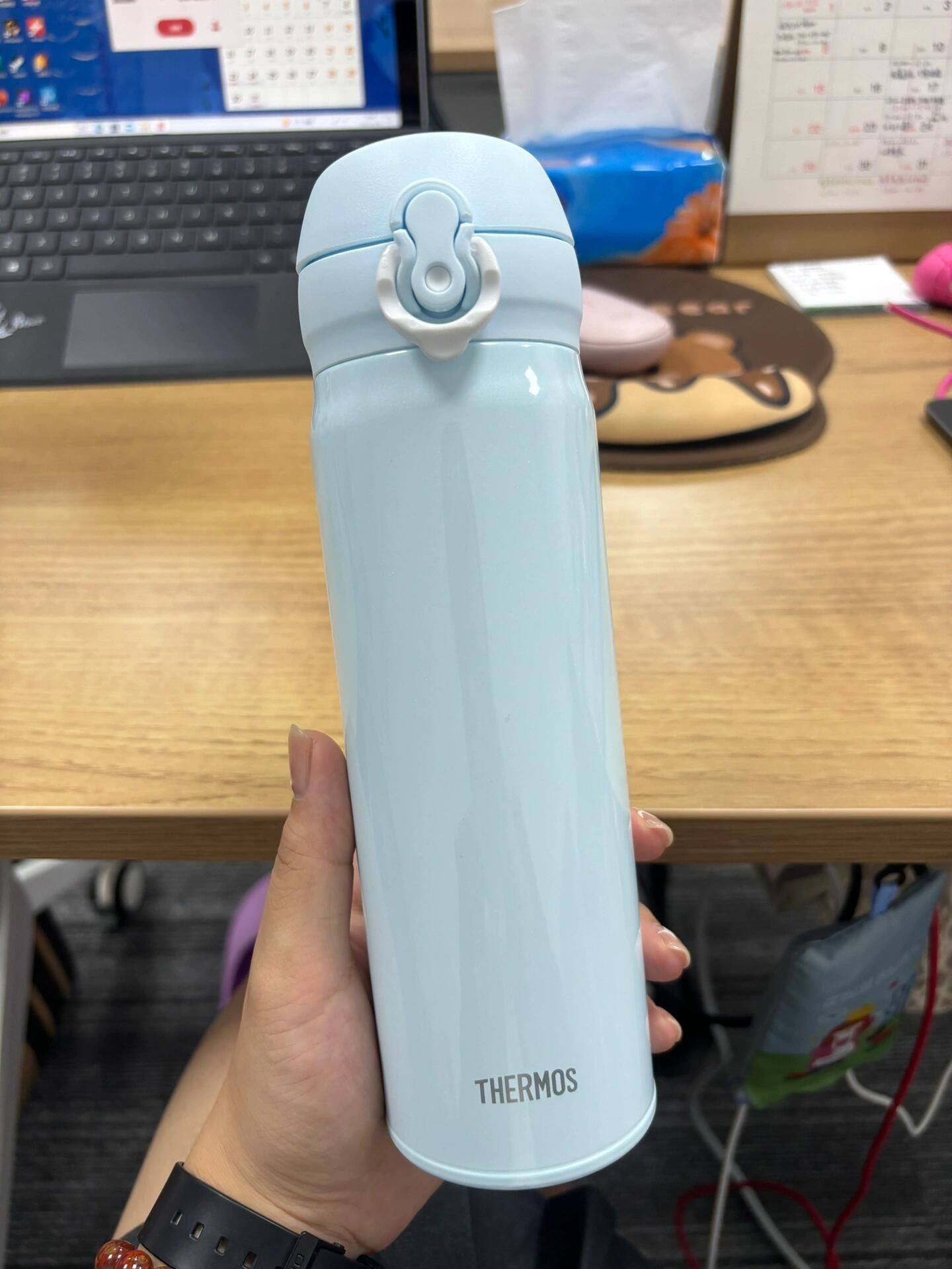 膳魔师505雪蓝泰好看啦！