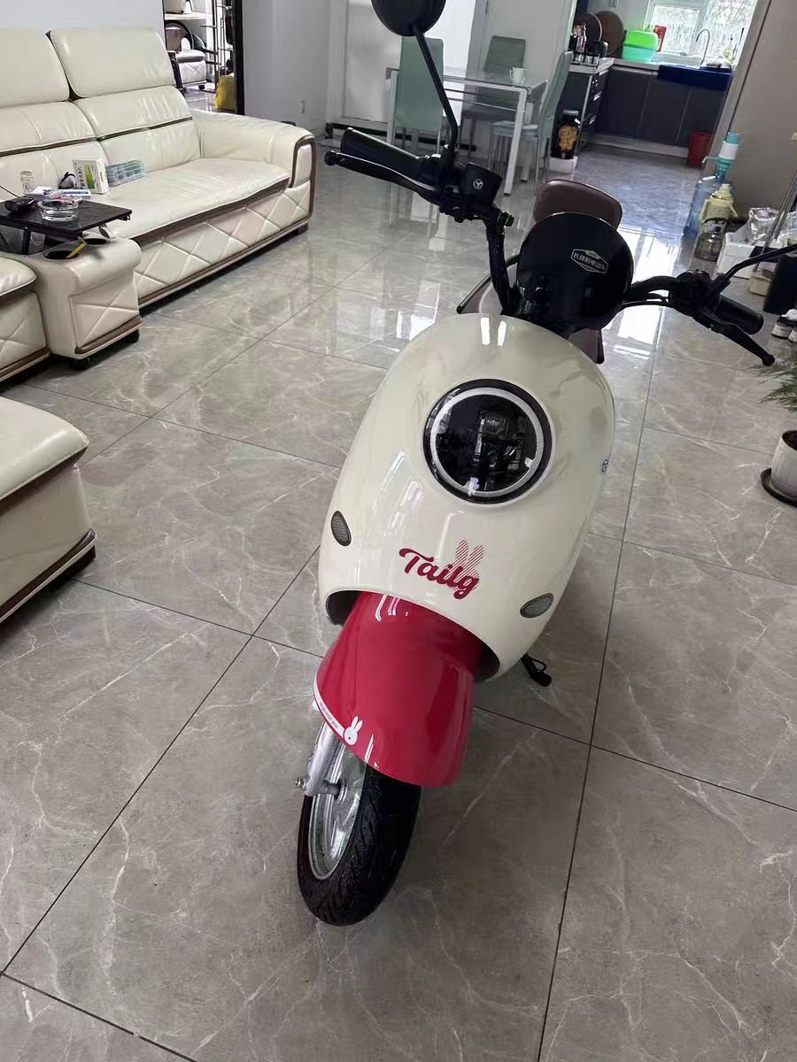 减震效果很棒的台铃电动摩托车