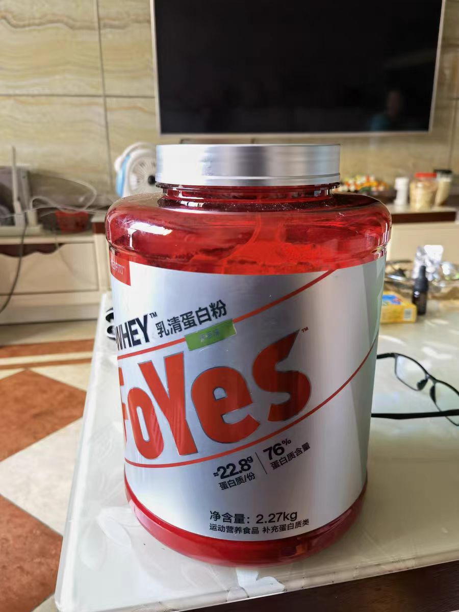 健身增肌必备，乳清蛋白粉