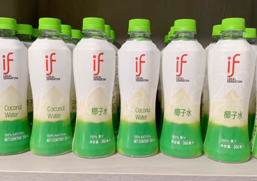 倍受喜爱的纯椰子水