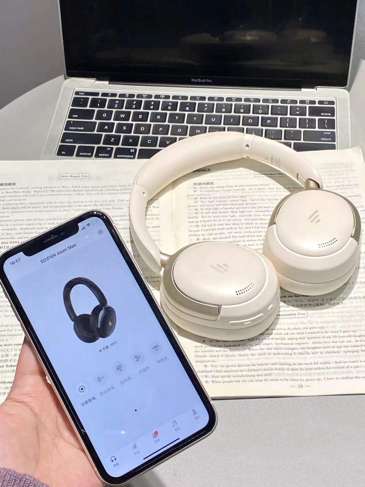 🎧花小钱办大事开学头戴式降噪耳机选它！