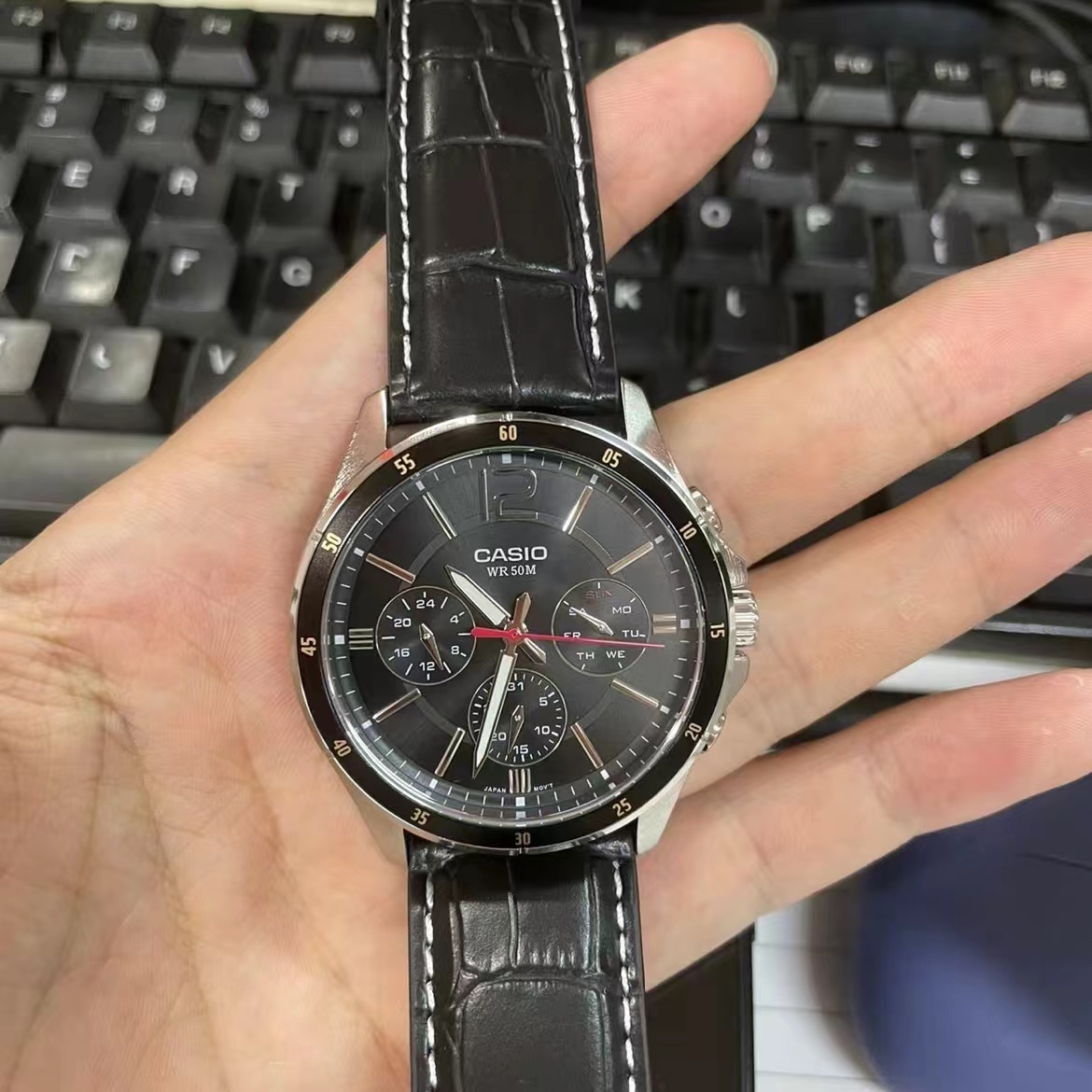三眼卡西欧，商务又休闲😱