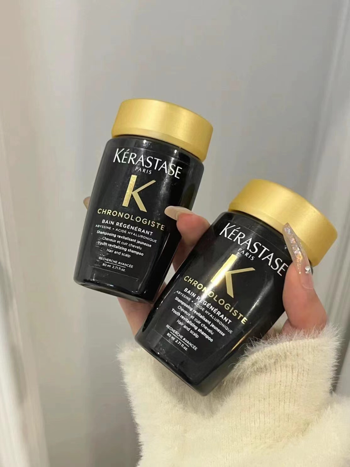 洗发届“爱马仕” ！卡诗黑钻钥鱼子酱洗发水