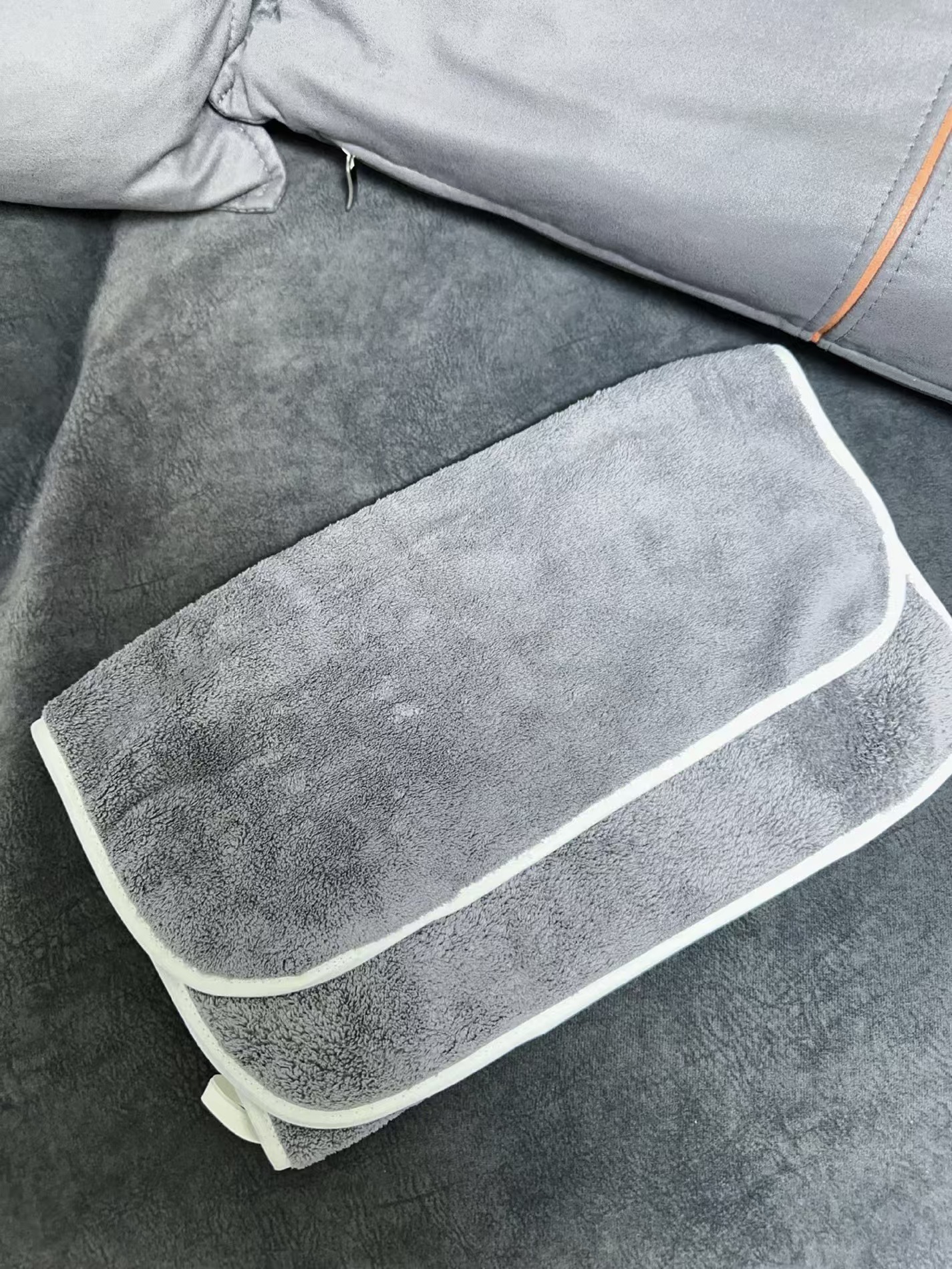 这款毛巾柔软舒适，吸水性好