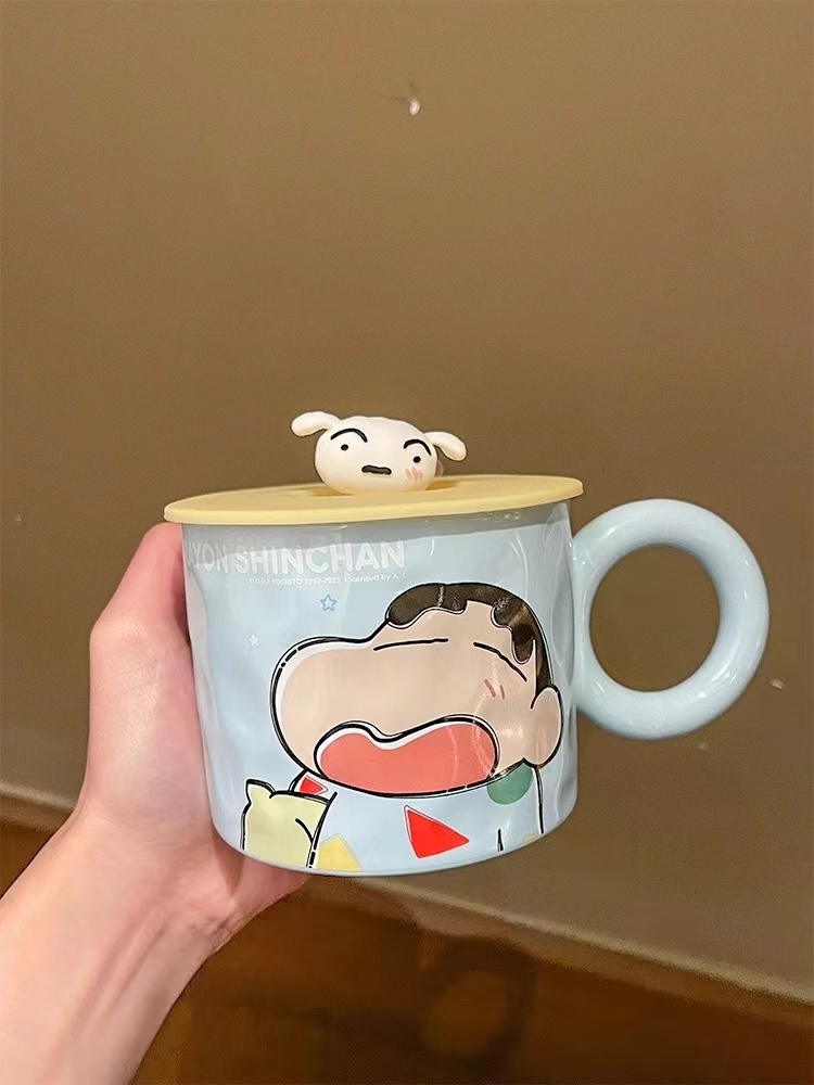 超可爱的马克杯❗拜托小新控真的很难拒绝诶