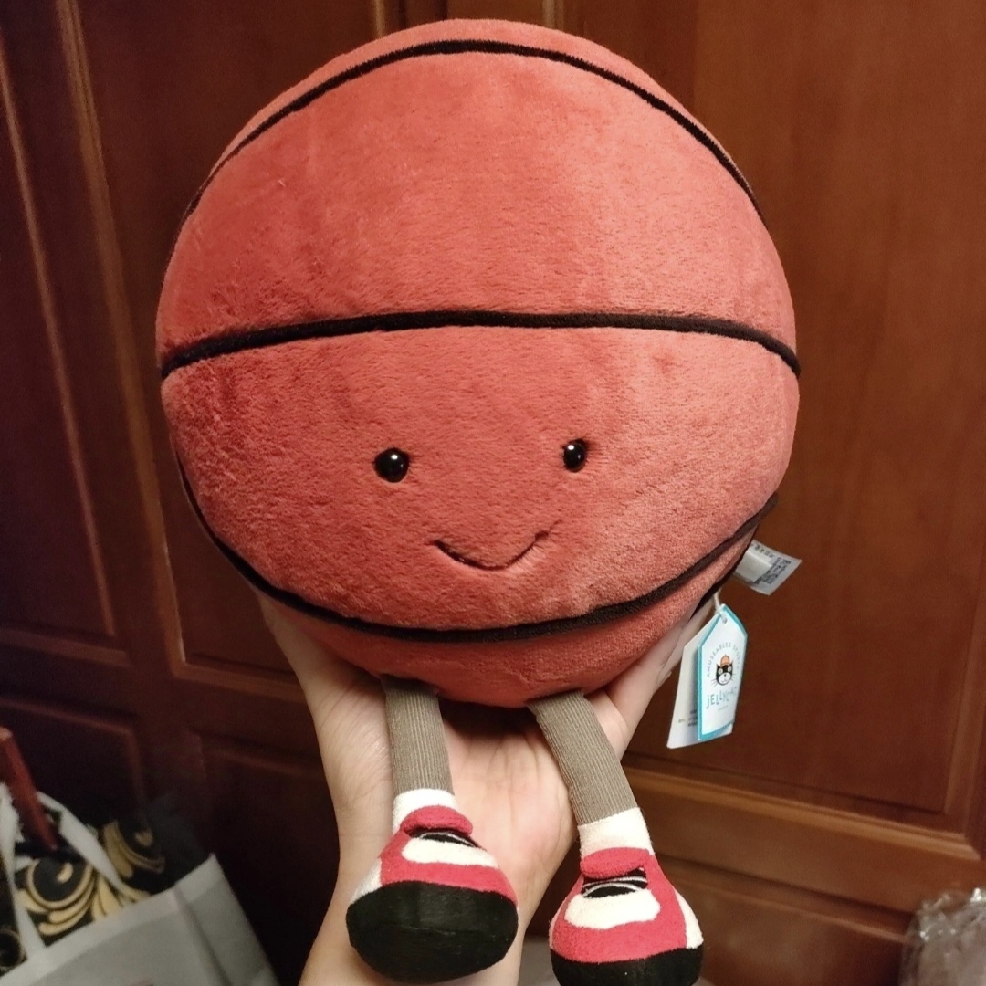 jellycat新品篮球get！！爱炸了
