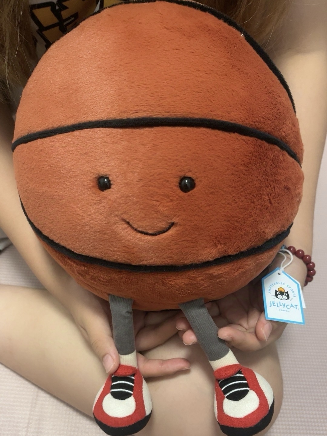 Jellycat篮球也太大一颗了哈哈哈哈哈