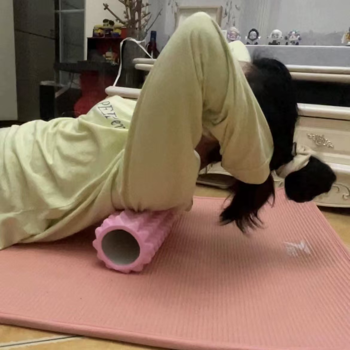 放松下背，感觉还不错的泡沫轴👌