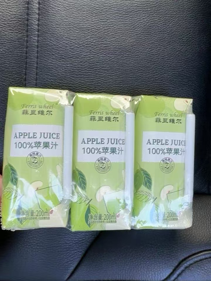强推，配料干净味道很不错的一款苹果汁