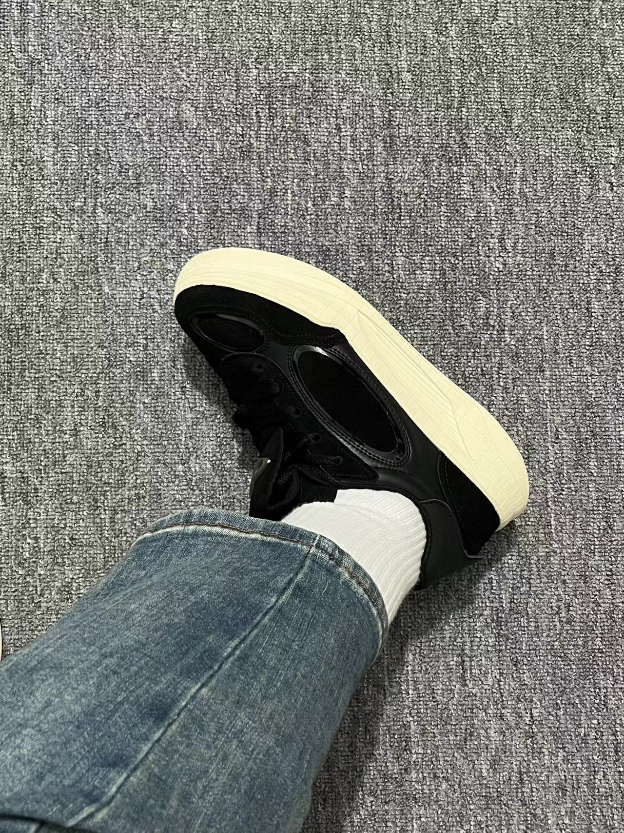 报告🫡又发现一双好穿的黑白板鞋