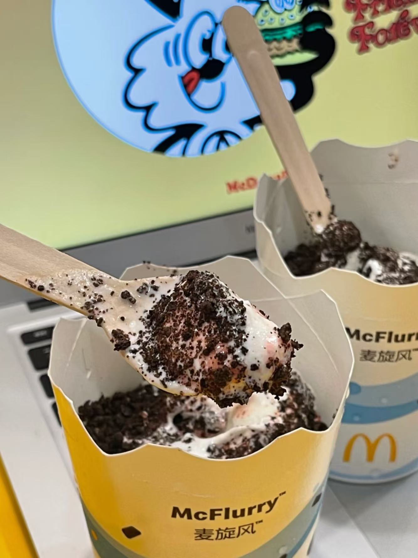 夏日必备解暑之麦当劳麦旋风
