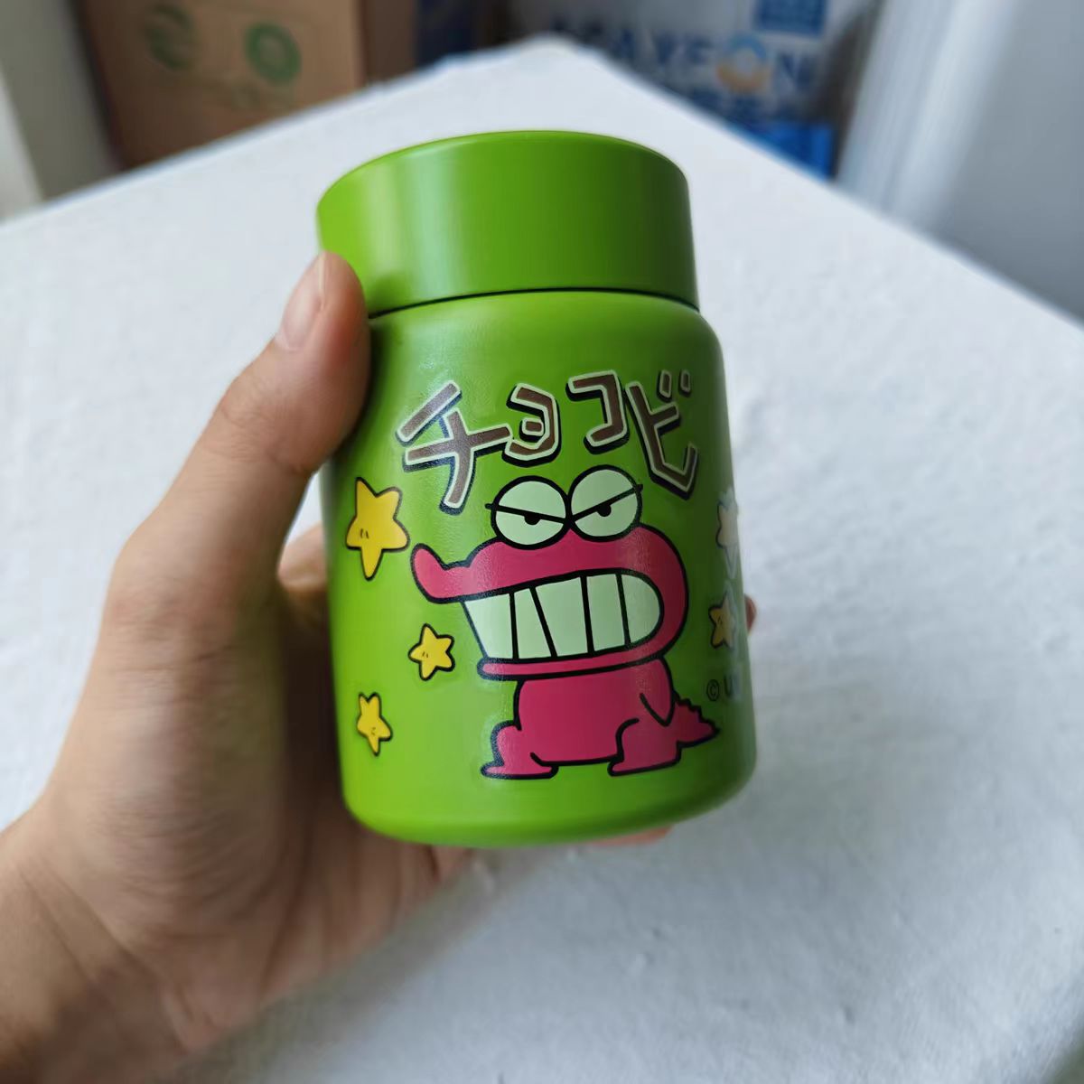 超爱绿色杯！大小适宜，保温质感皆优