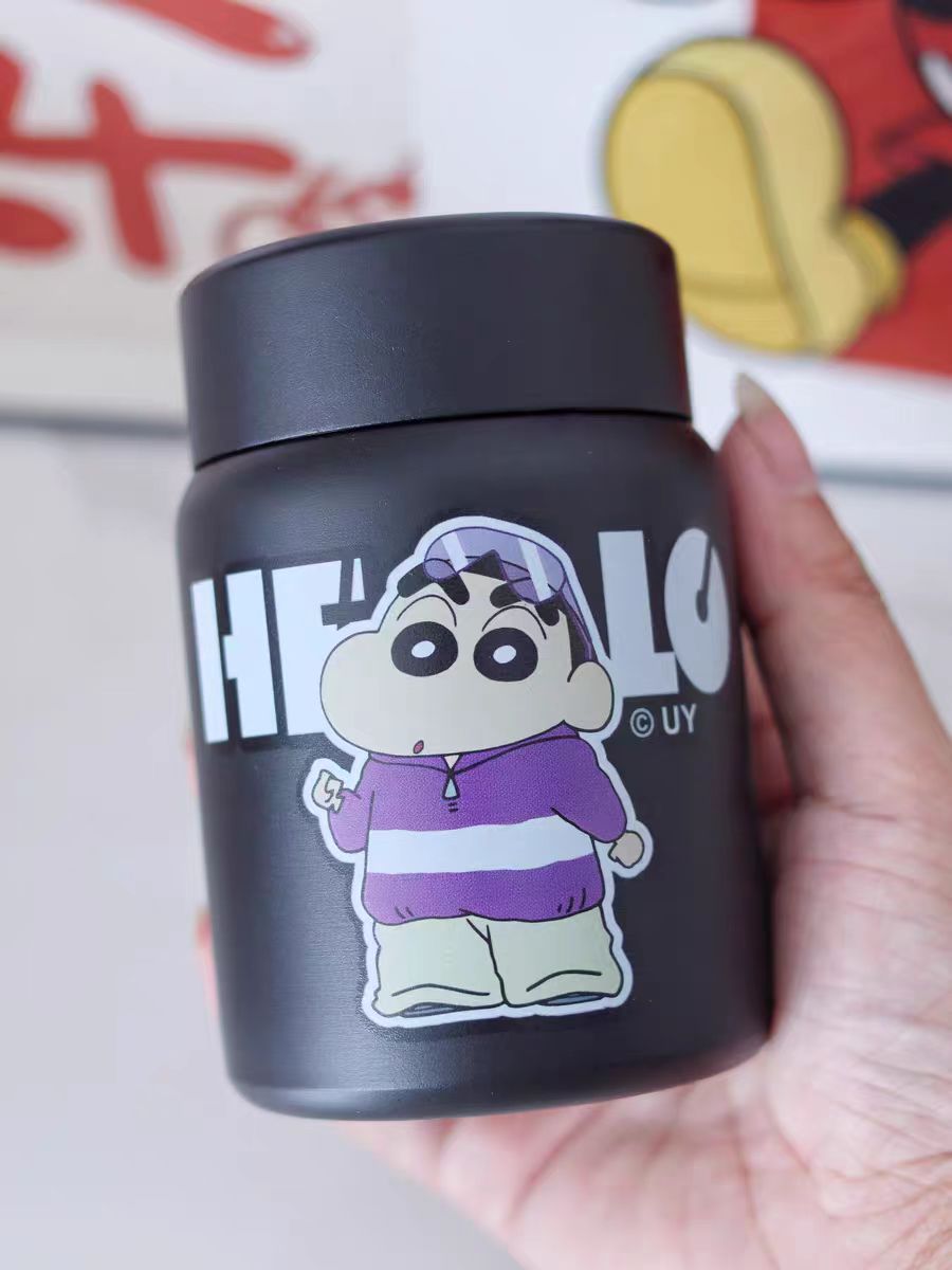 😍萌趣十足！小新杯，便携与泡茶兼得💗