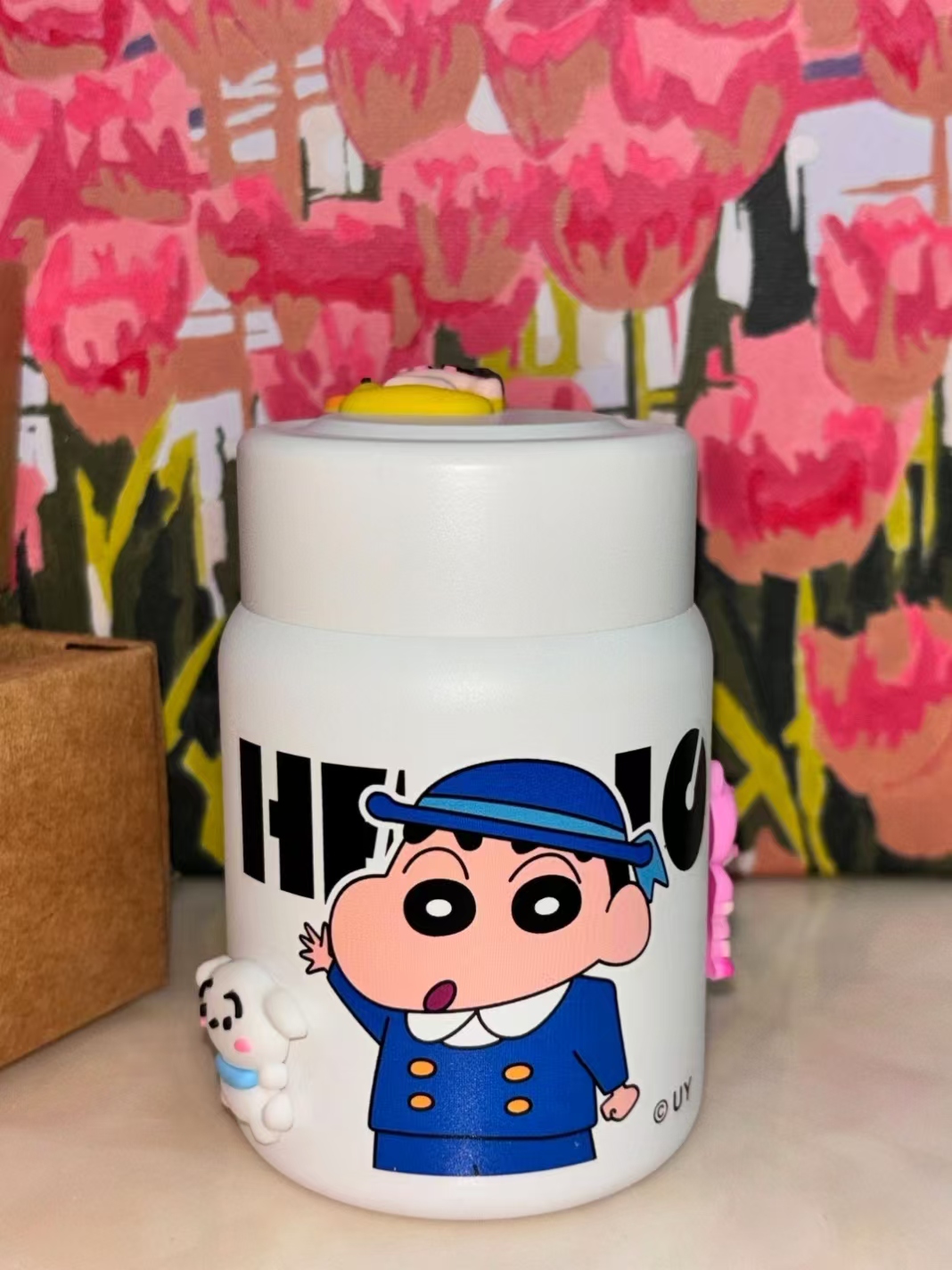 这小杯子可爱爆了，保温超棒