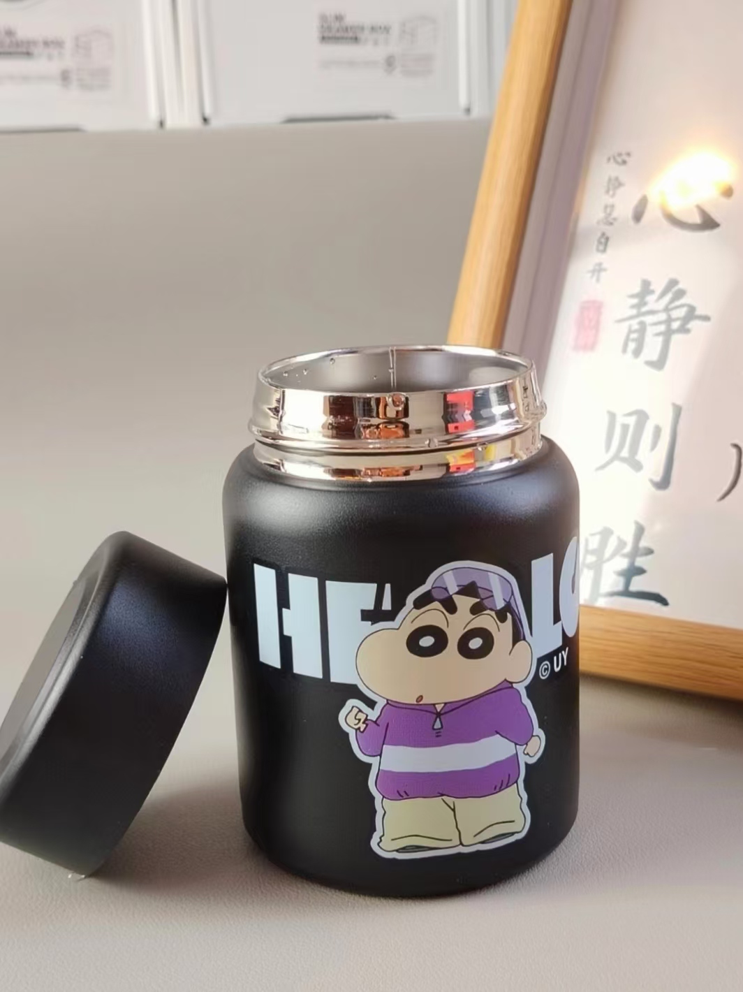 小巧保温杯，逛街必备热水神器