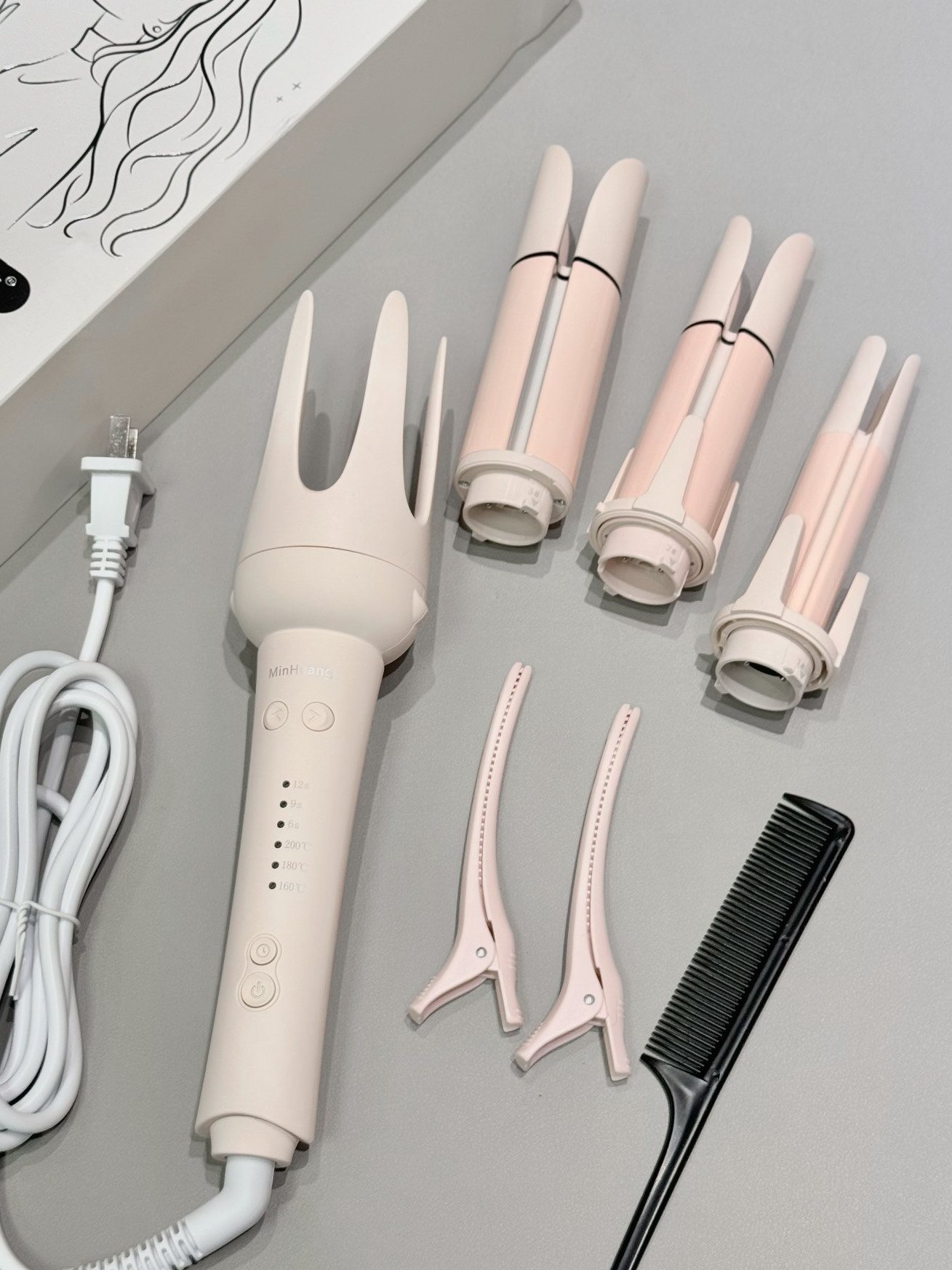 💇‍♀️发明自动卷发棒的人真的是天才…