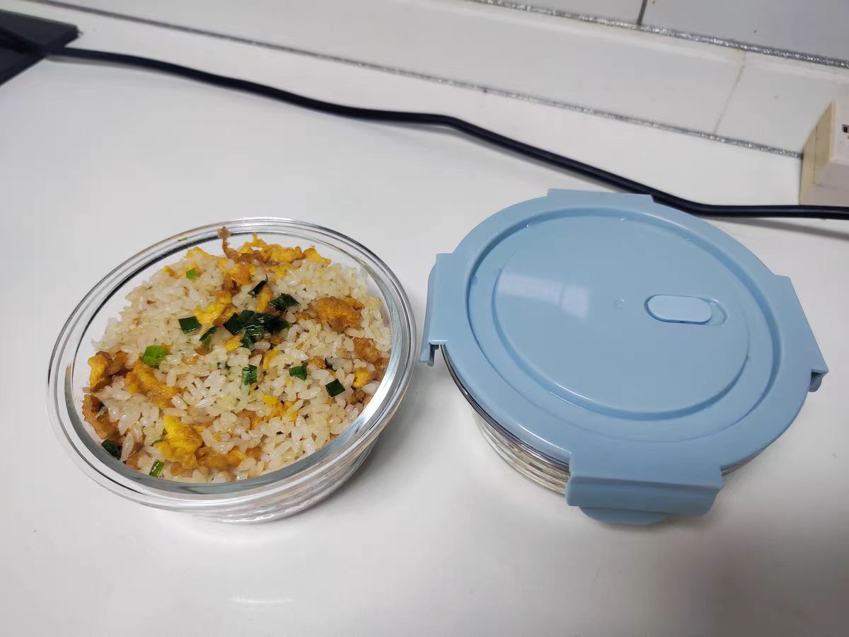 宝藏玻璃碗， 无毛刺盖子超紧