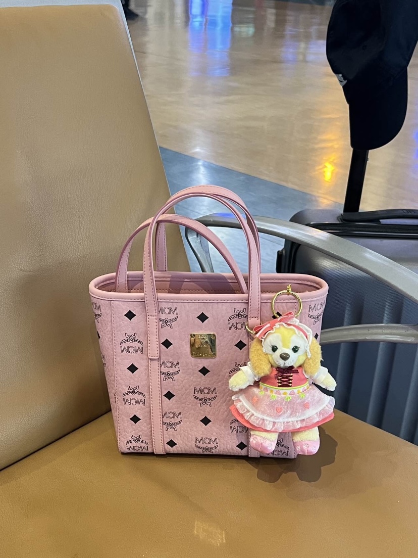 不是…mcm这只桃花🌸粉色真后悔没早点入…