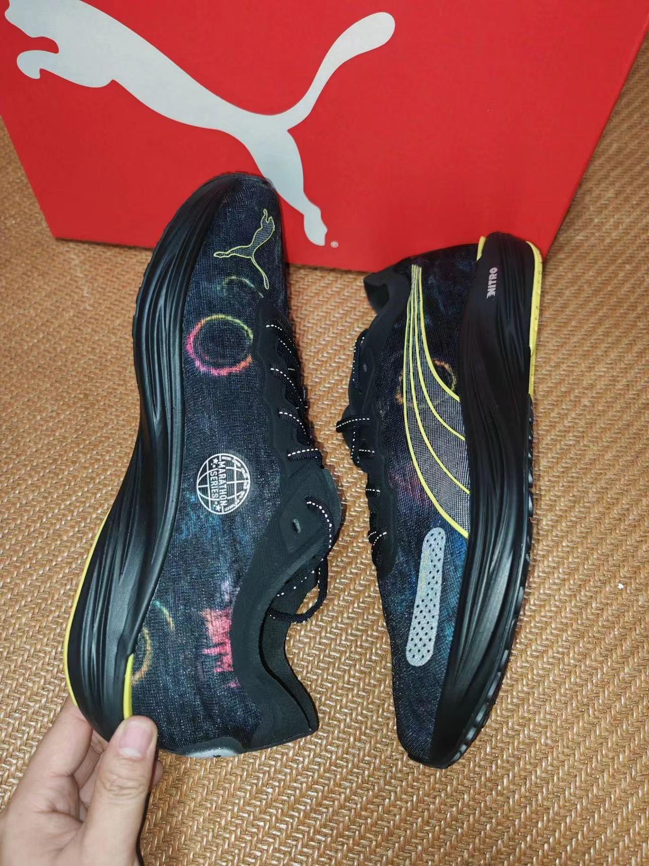 开箱PUMA nitro马拉松跑鞋👟