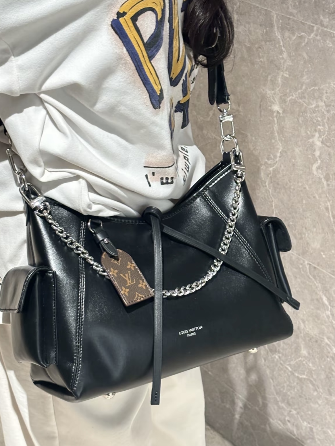 Lv 新款Carryall 黑武士酷到没朋友