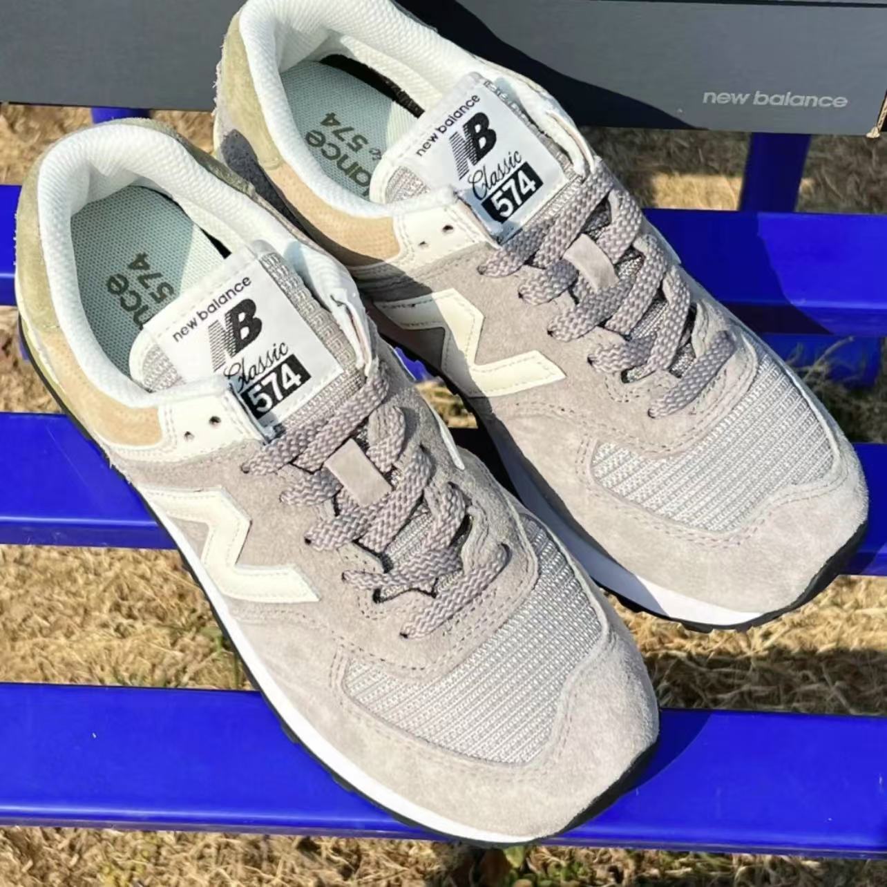 开春必备平价休闲鞋 | New balance 565浅灰💓