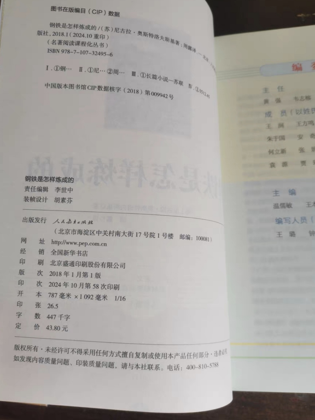 在文字中汲取力量，《钢铁是怎样炼成的》必读哈！