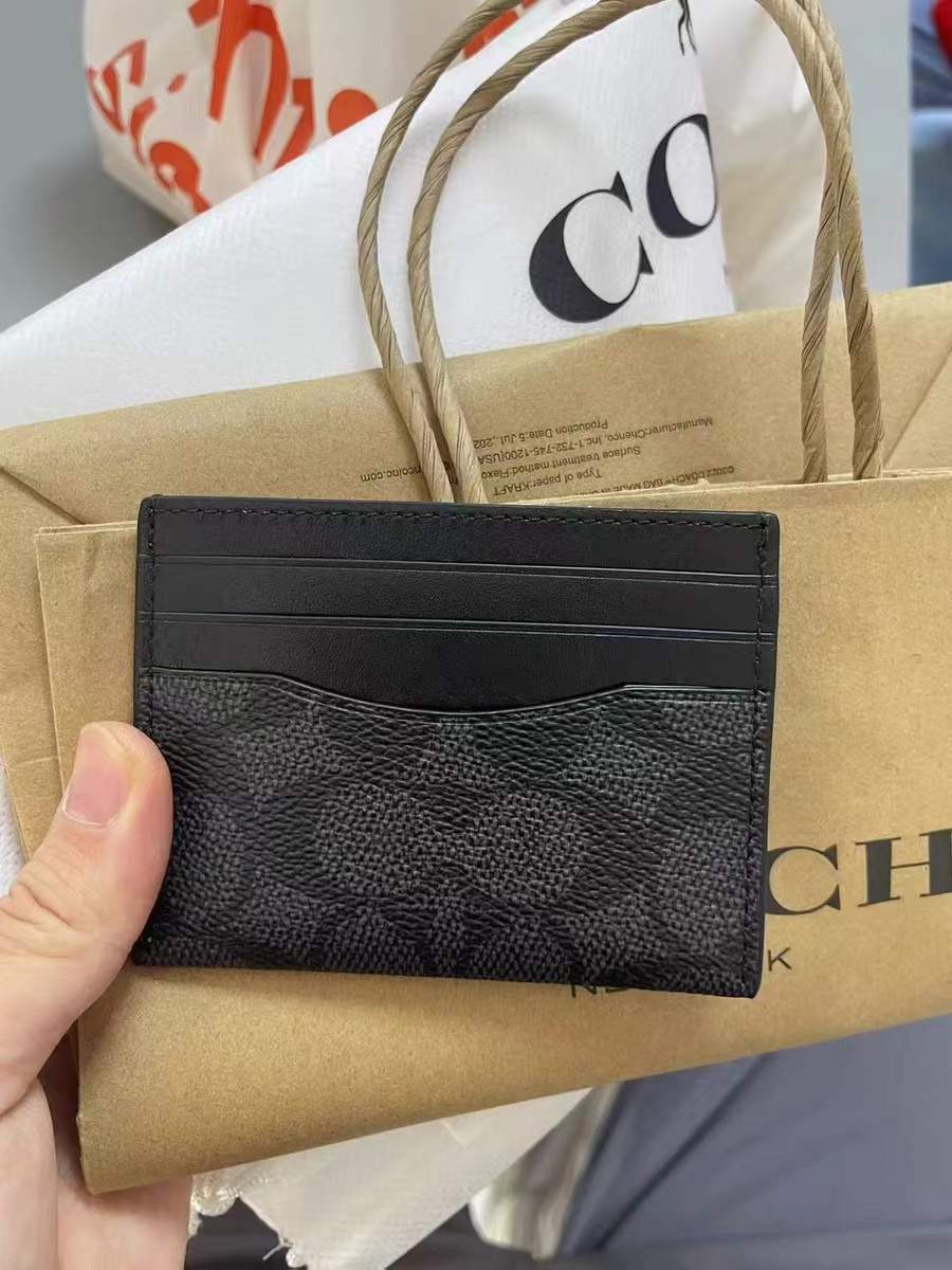 经典设计COACH小卡包👜✨