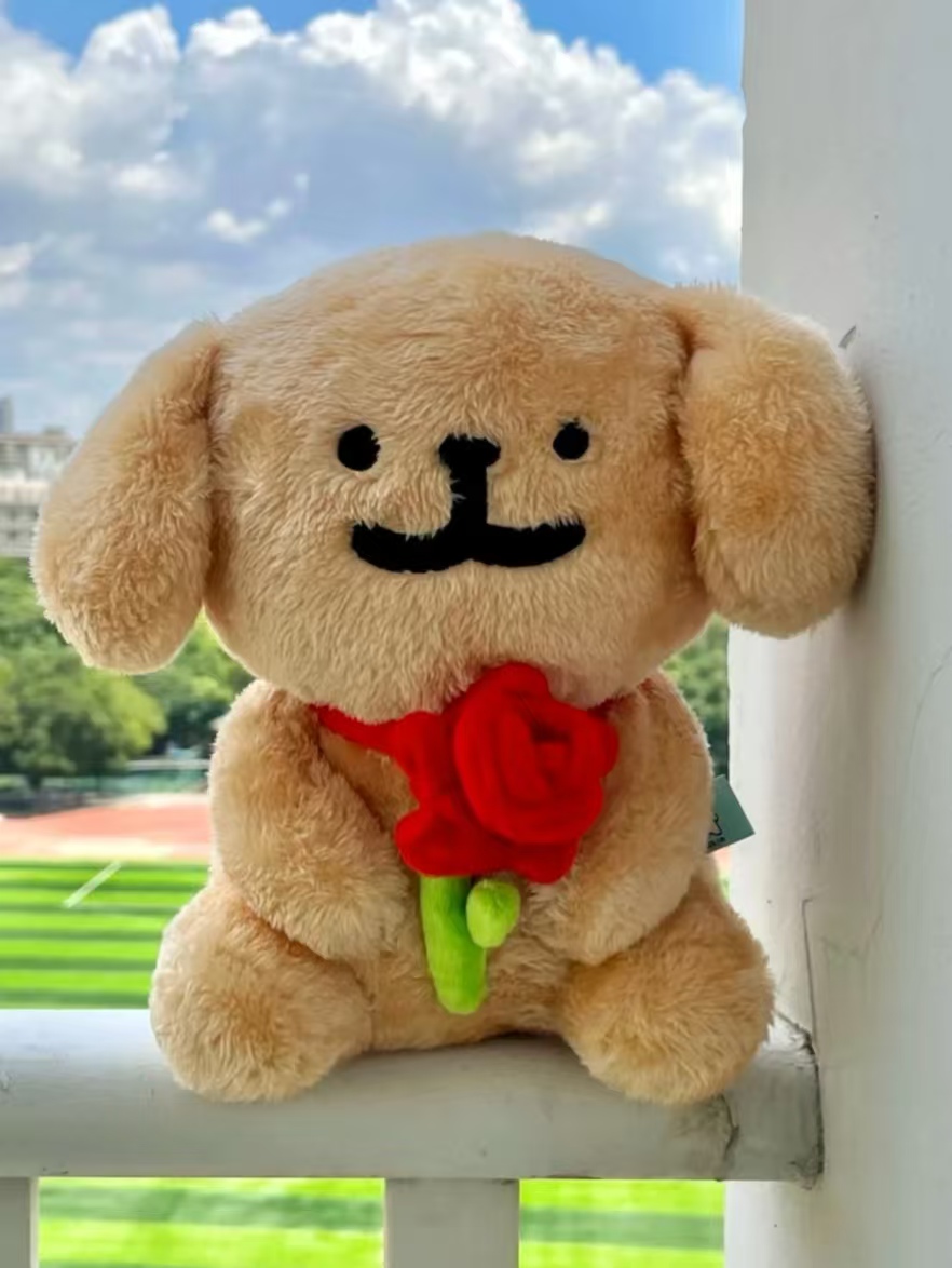 线条小狗，可爱到犯规