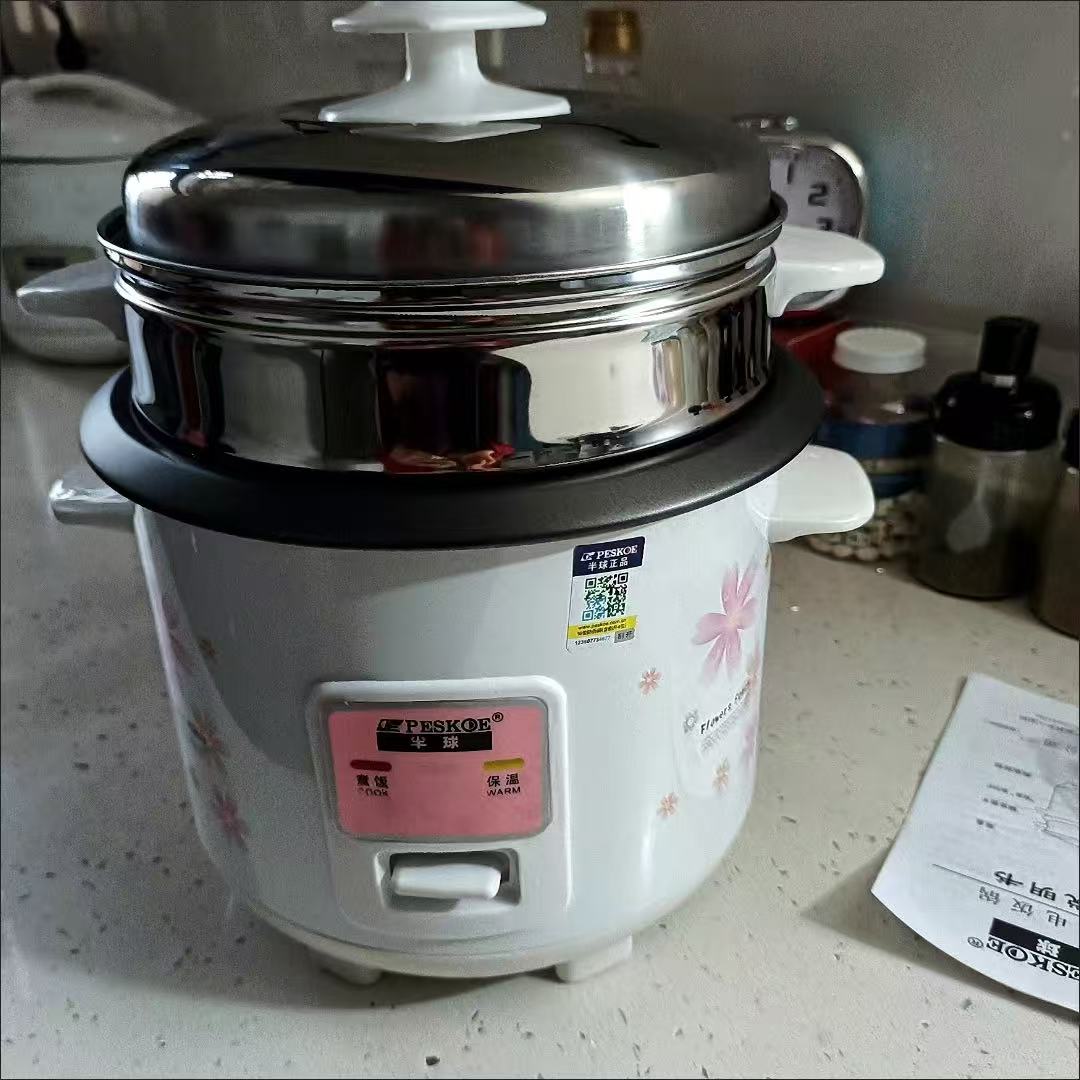 外观简洁时尚，操作简单易懂蒸煮效果佳！
