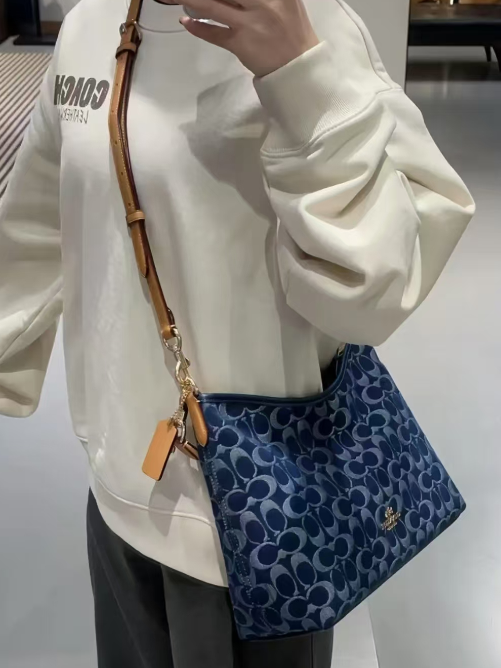 经典印花！一包三用的超酷挎包🎒