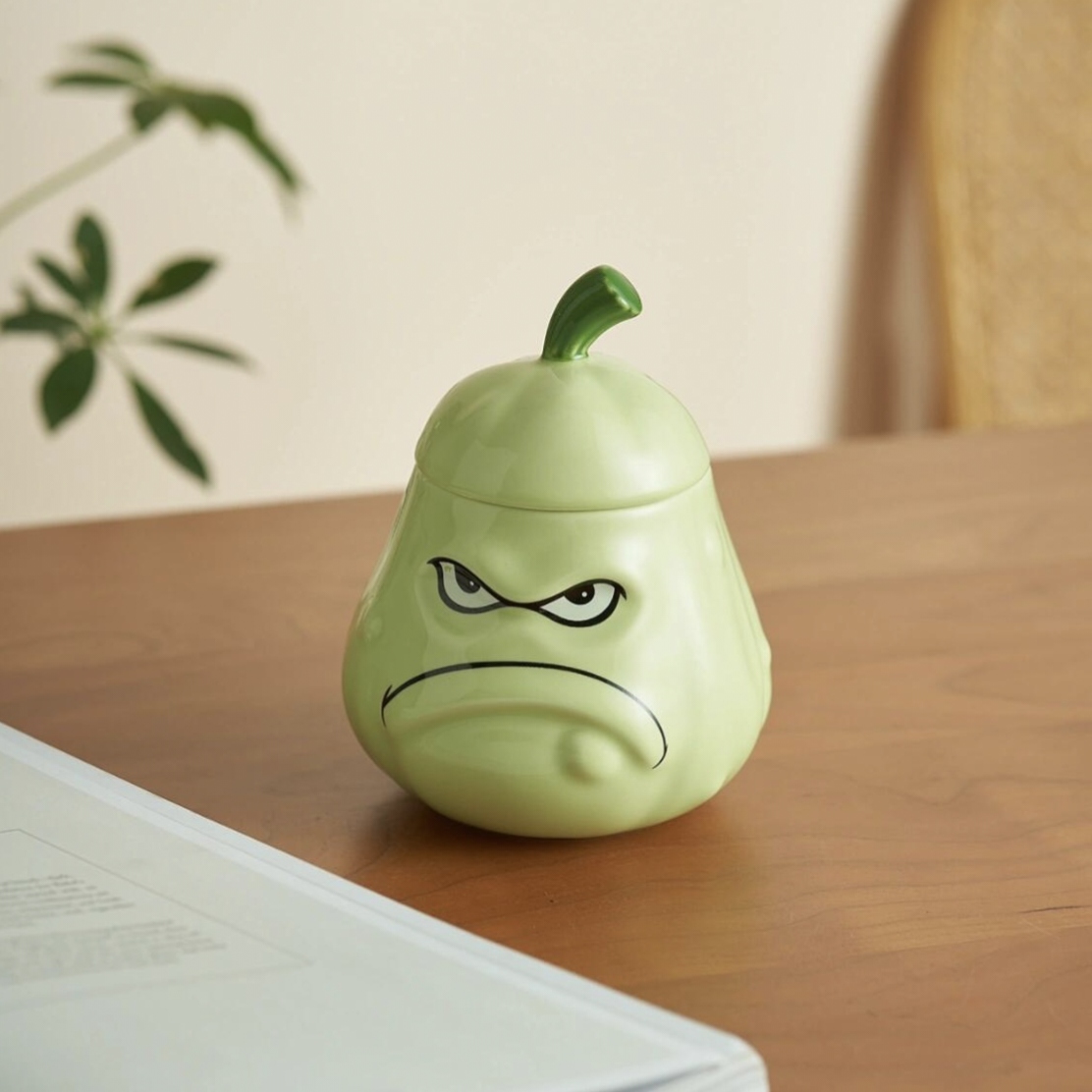 我也有窝瓜马克杯啦，打工人对抗领导神器啊