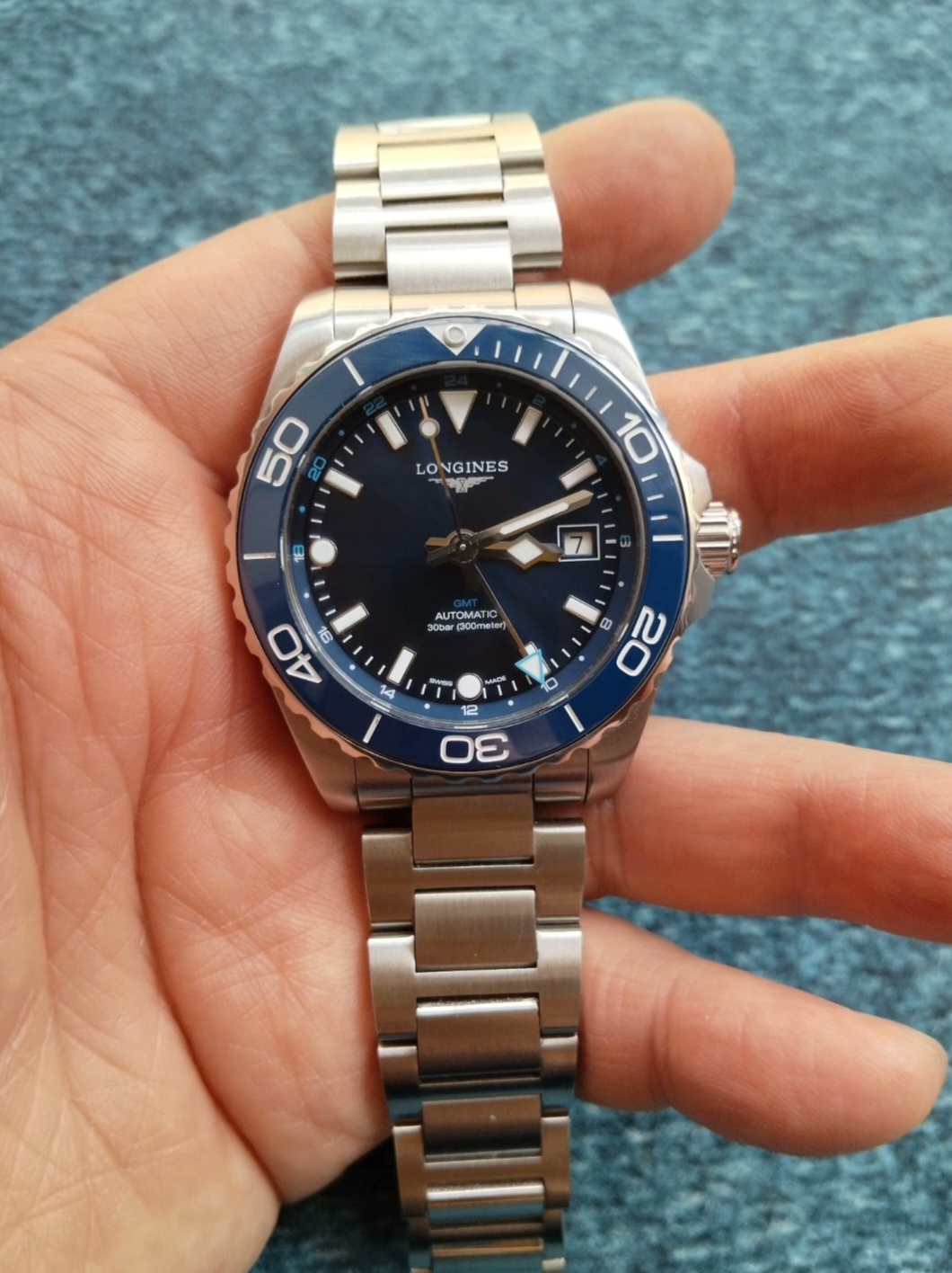 🌊浪琴康卡斯｜43mm巨肺征服海陆空🌊