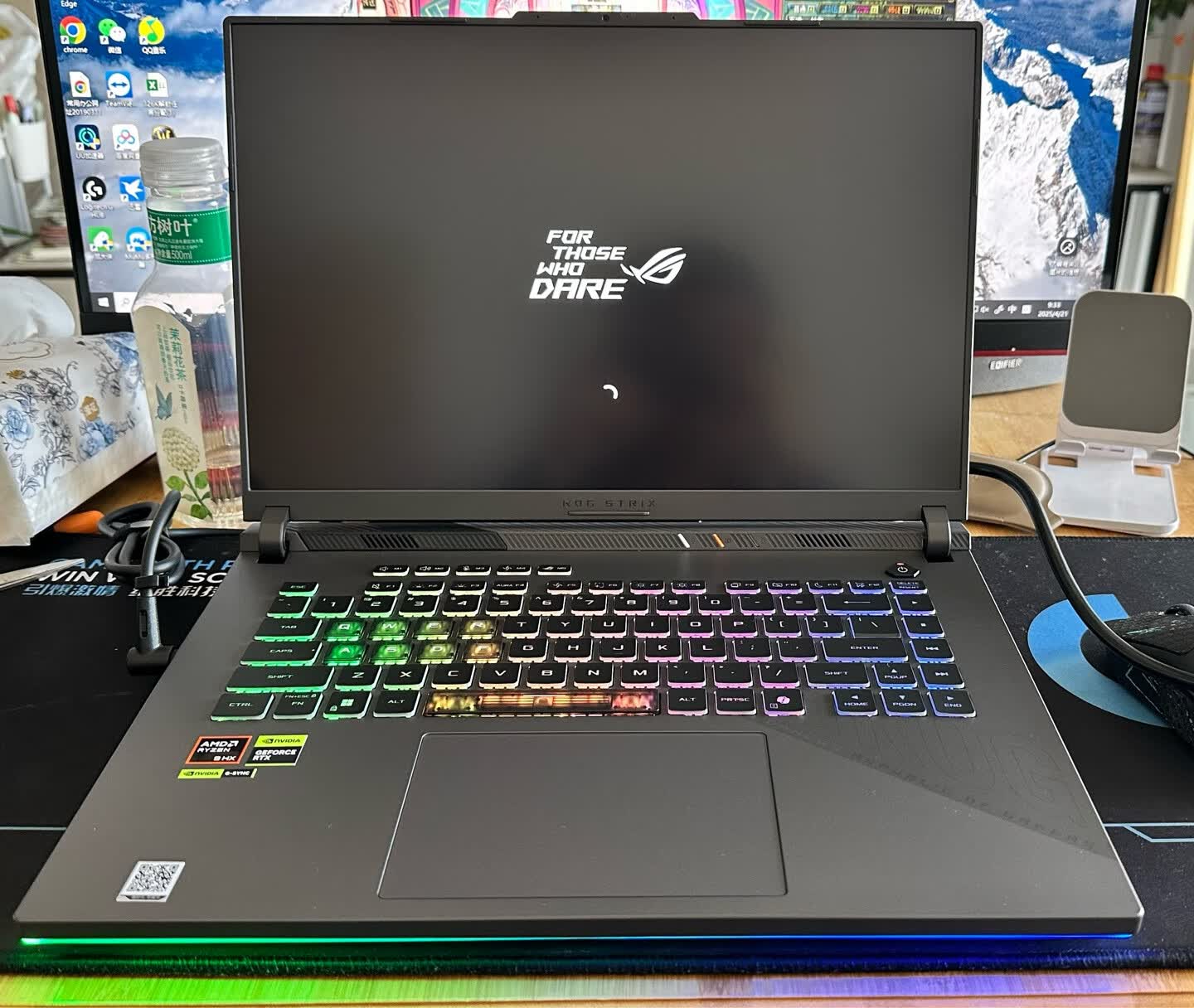 性能猛兽来袭！ROG 魔霸新锐锐龙版 2025 款太顶了💥