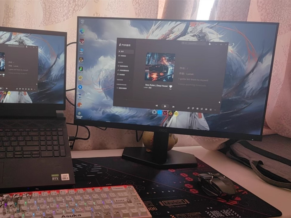 🎮电竞人狂喜！AOC 24G10ZE 显示器封神实测🔥