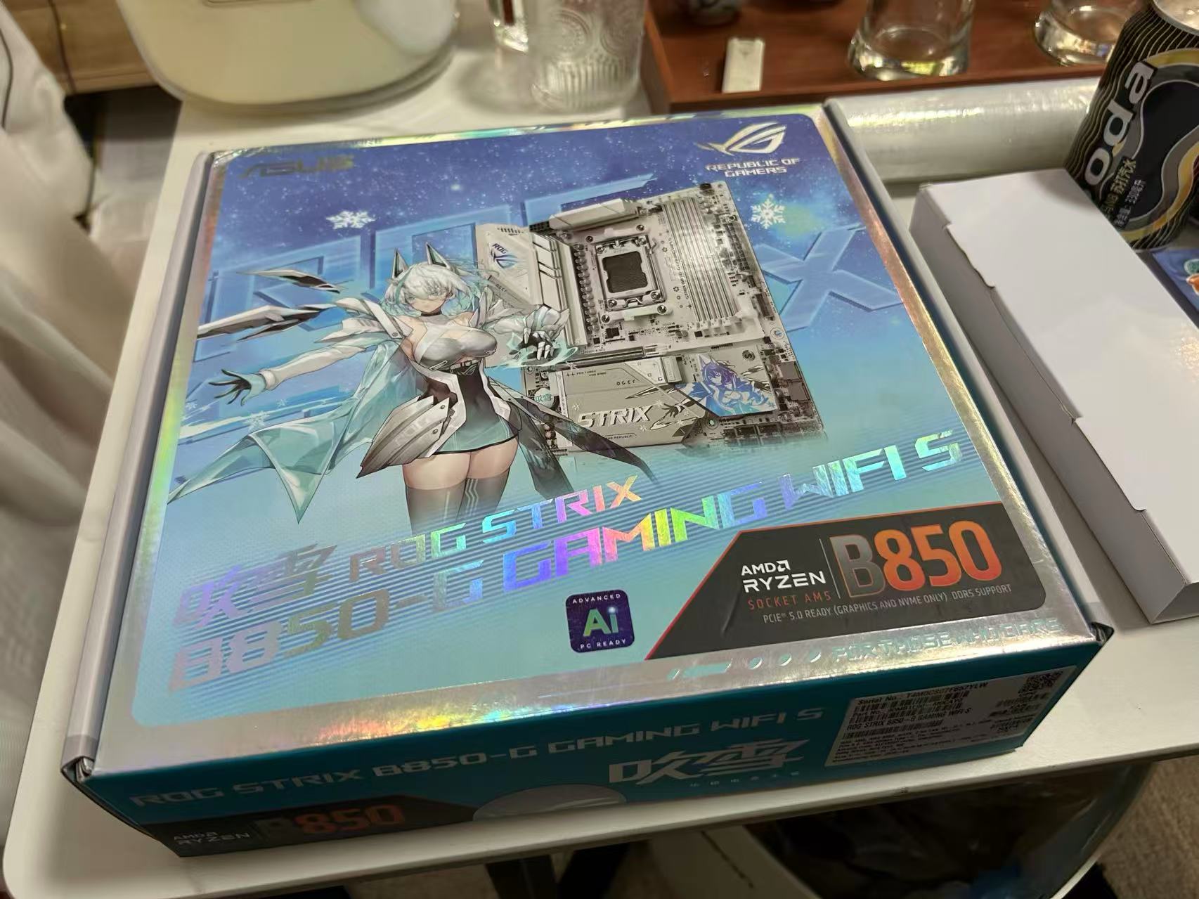  Asus/华硕  B850 小吹雪主板 上手体验！
