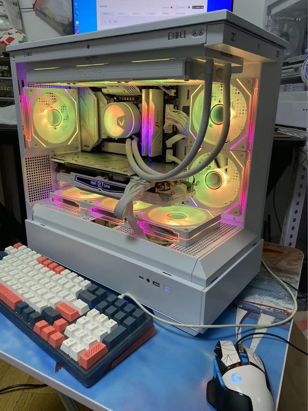 换了星璨岚！桌面秒变高端电竞房🎮​