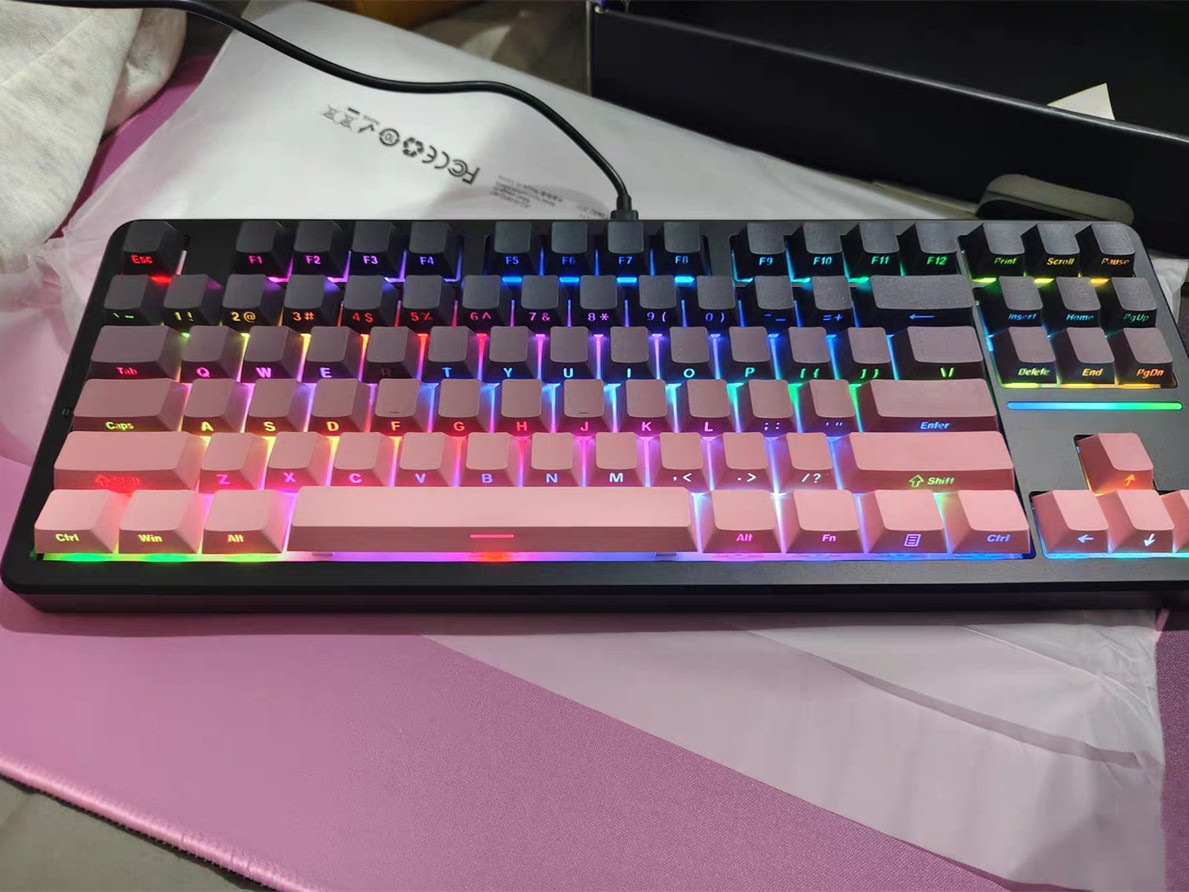 打游戏超带感🎮！高颜值键盘安利一波