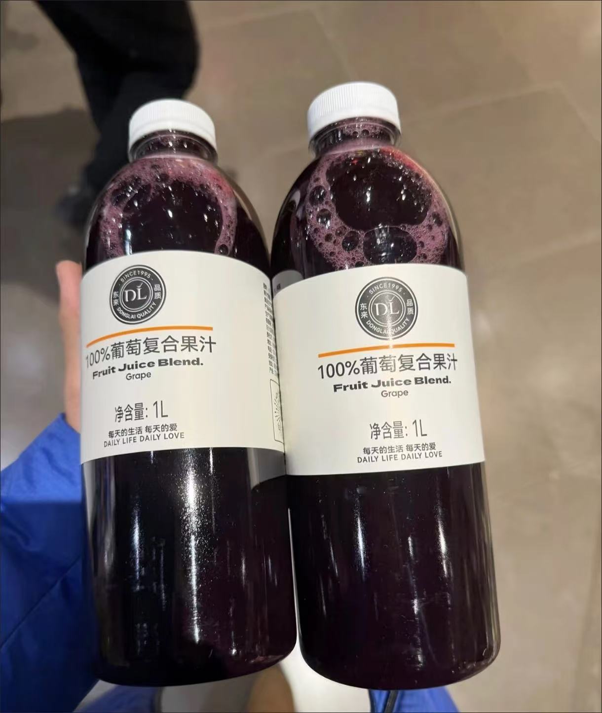 味蕾狂欢！胖东来 100% 葡萄复合果汁来袭🍇