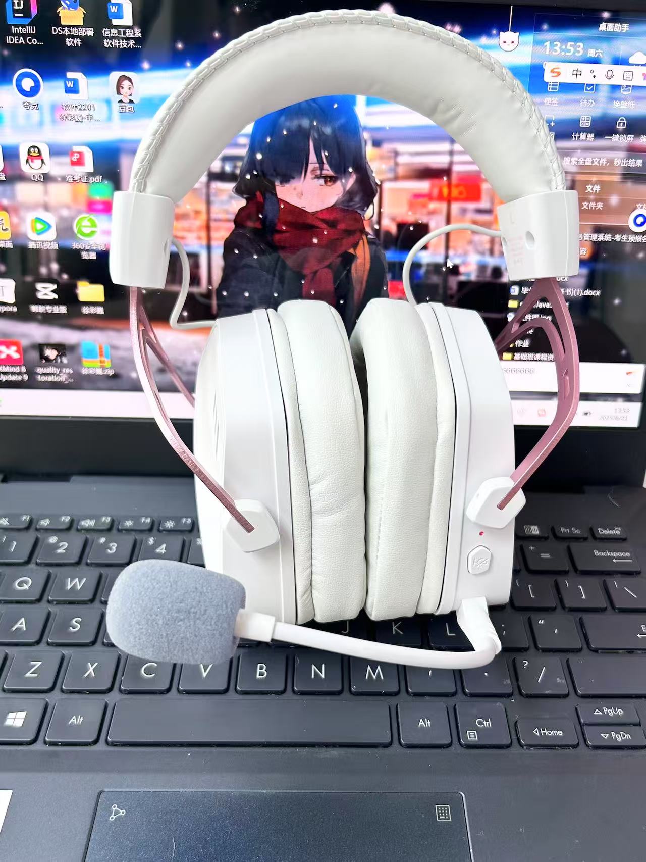 芜湖！这才是女孩子爱戴的游戏耳机🎧