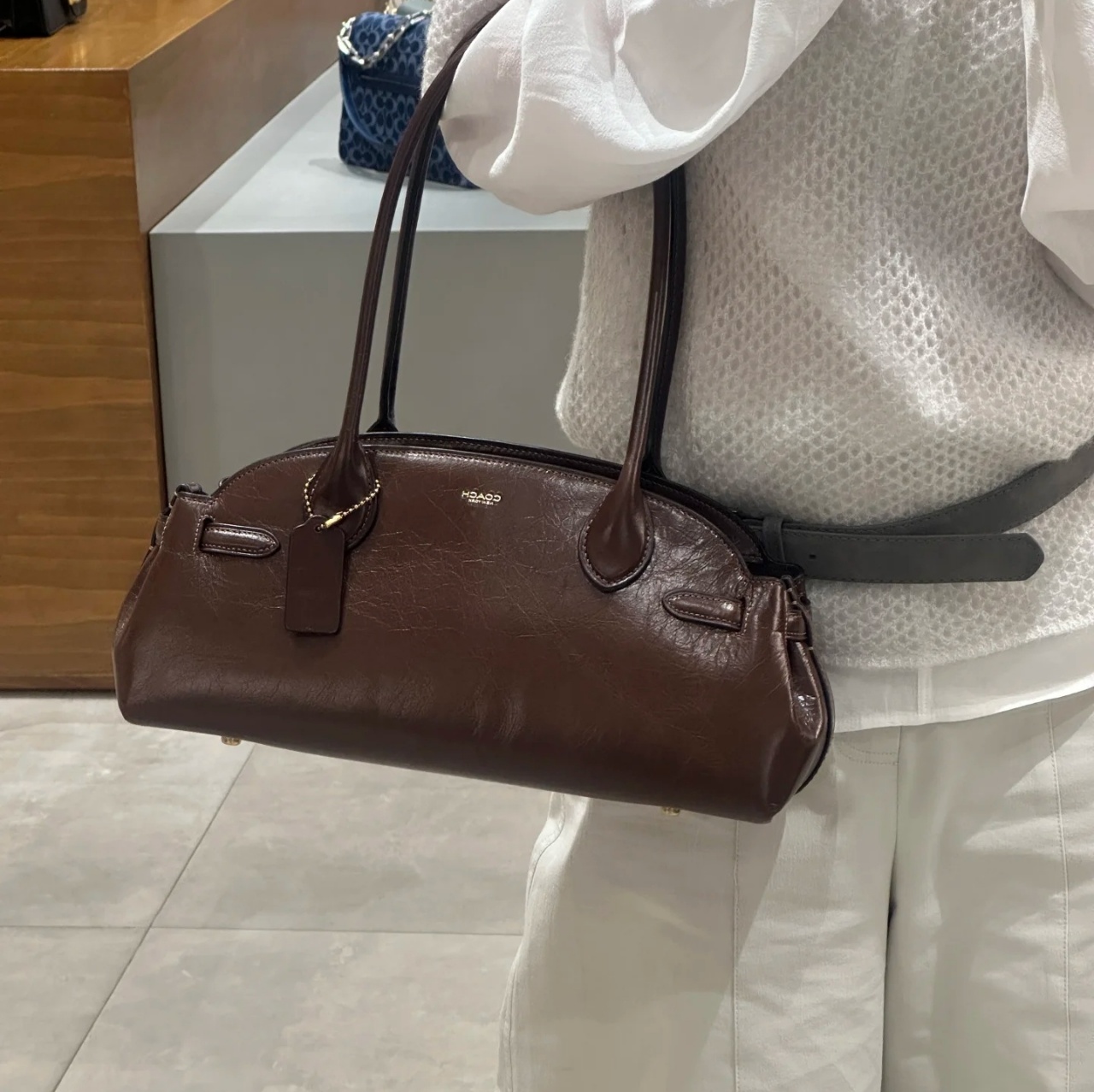 宝妈实测！Coach大号托特，妈咪包平替天花板👶