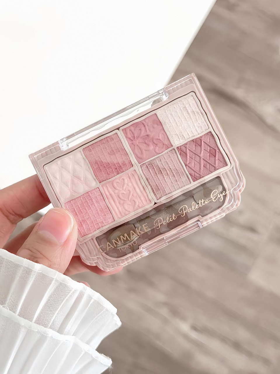 樱花妹同款！这盘八色眼影让我秒变日杂模特🌸​