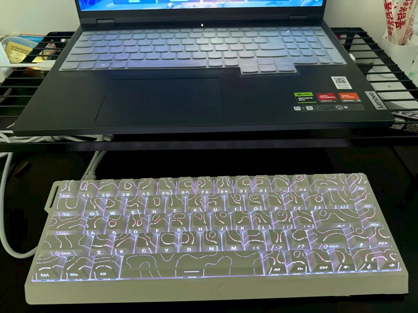 ❤️桌面小钢炮，😘🤷‍♂️这把68键键盘，让手速“飞”起来🙌