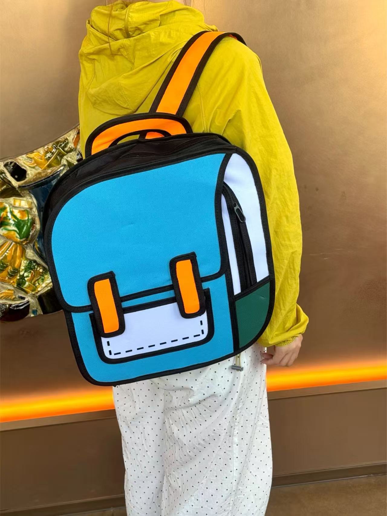 平价双肩包真香！学生党通勤背一周就是它🎒