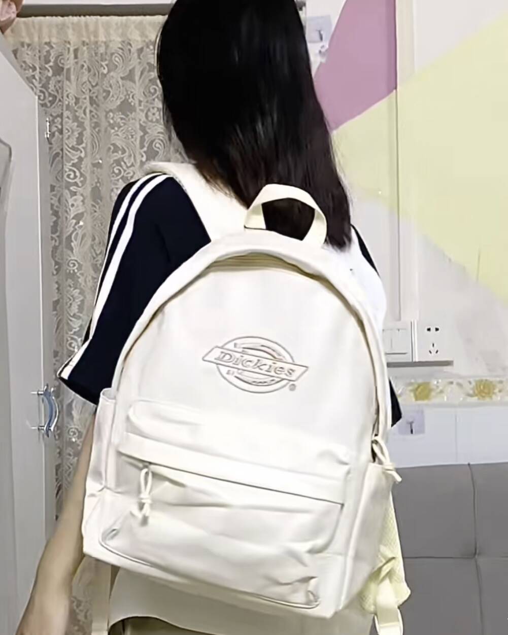 Dickies 双肩包，学生党通勤太可了