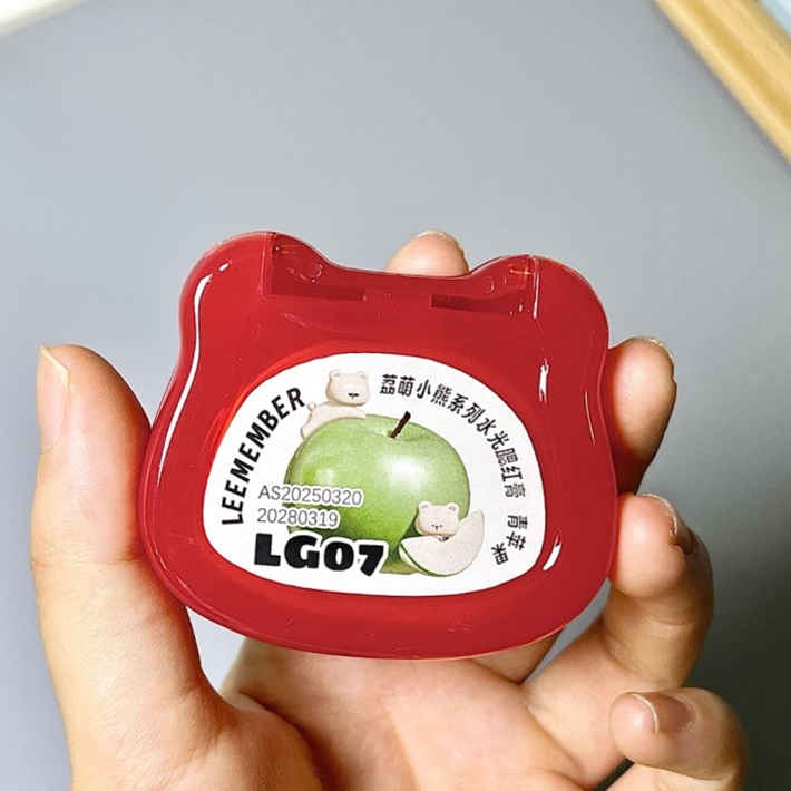 清透感天花板！荔萌 LG07 青苹果腮红膏太会了