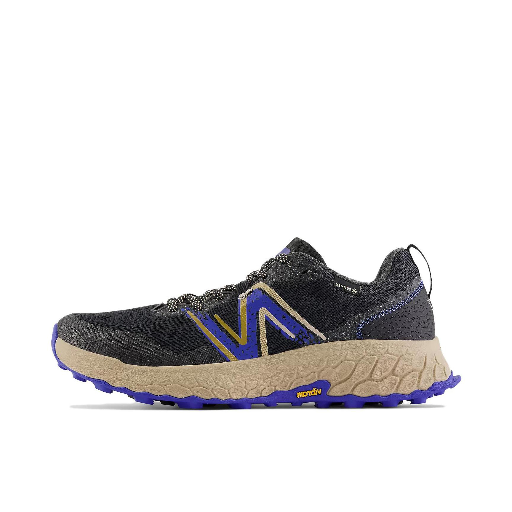 推荐商品：New Balance Fresh Foam X Hierro v7 跑鞋 防滑耐磨减震网布透气织物防水马拉松 男款/黑色/蓝色/米色